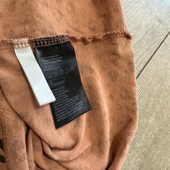 H&M Toddler Girl Leopard Print Long Sleeve Dress Cotton Dress Like New - Picture 11 of 12